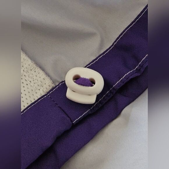 Fila Sport Ombre Hooded Zip-up Windbreaker Coat-Size Medium - Picture 2 of 10